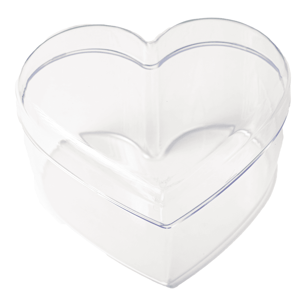 Cake Box coração C/ Tampa 750 ml