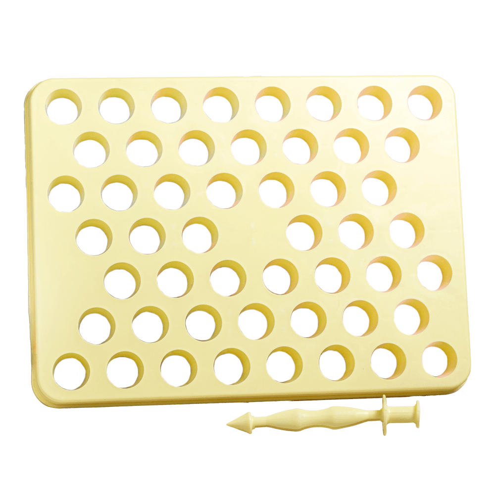 Placa porcionadora C/ Empurrador 2 em 1 (12 G)