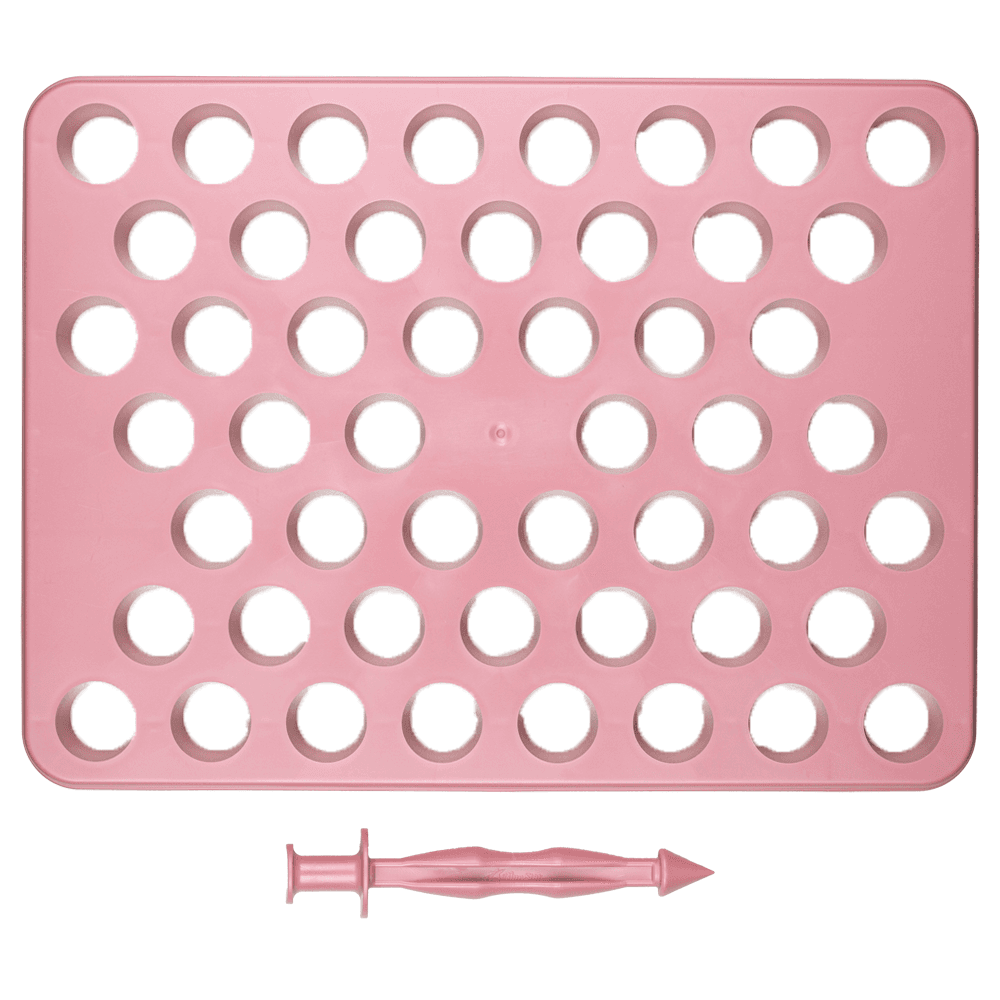 Placa porcionadora C/ Empurrador 2 em 1 (12 G)